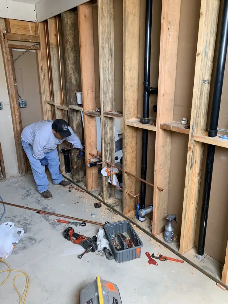 Commercial rough-in plumbing for Gas Line Repair in Olympic Valley